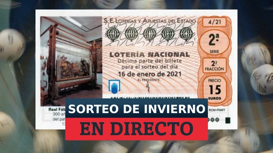 Sorteo Extraordinario de Invierno 2021, en directo Sorteo Extraordinario de Invierno 2021, en directo