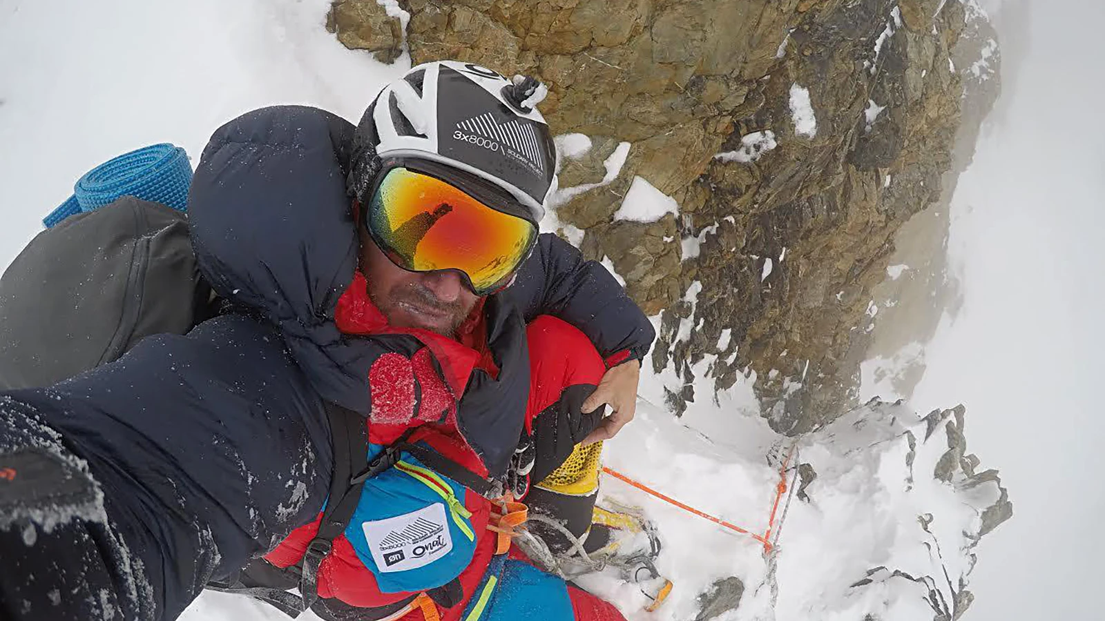 Sergi Mingote, en una escalada