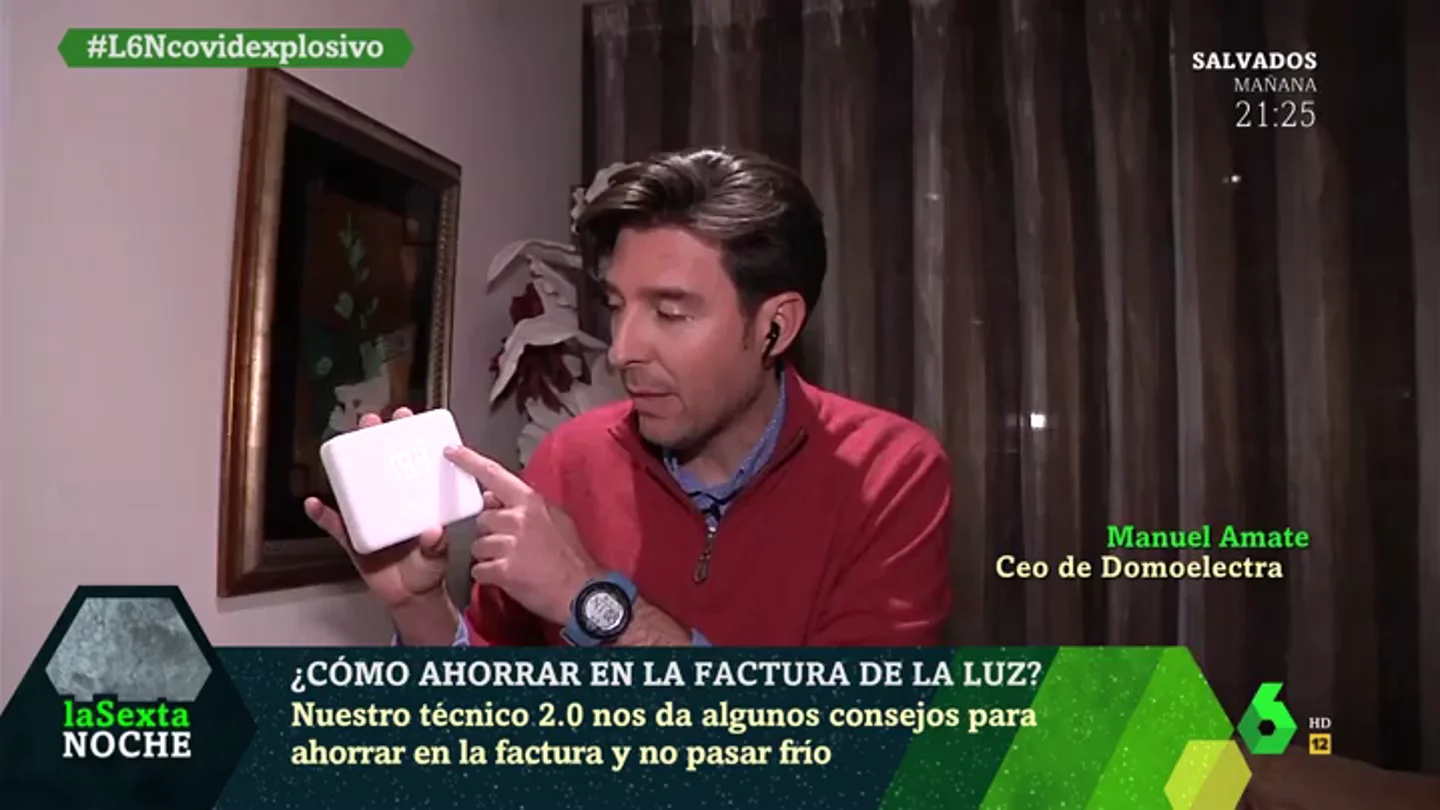 El experto Manuel Amate explica en cinco minutos todas las formas de ahorrar en la factura de la luz El experto Manuel Amate explica en cinco minutos todas las formas de ahorrar en la factura de la luz