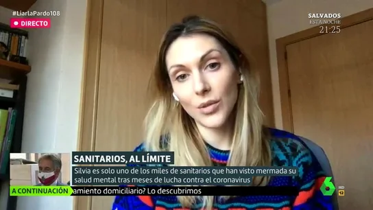 Sanitarios, al límite tras meses de pandemia: "Ha terminado de rompernos los límites tan superados que ya teníamos" Sanitarios, al límite tras meses de pandemia: "Ha terminado de rompernos los límites tan superados que ya teníamos"