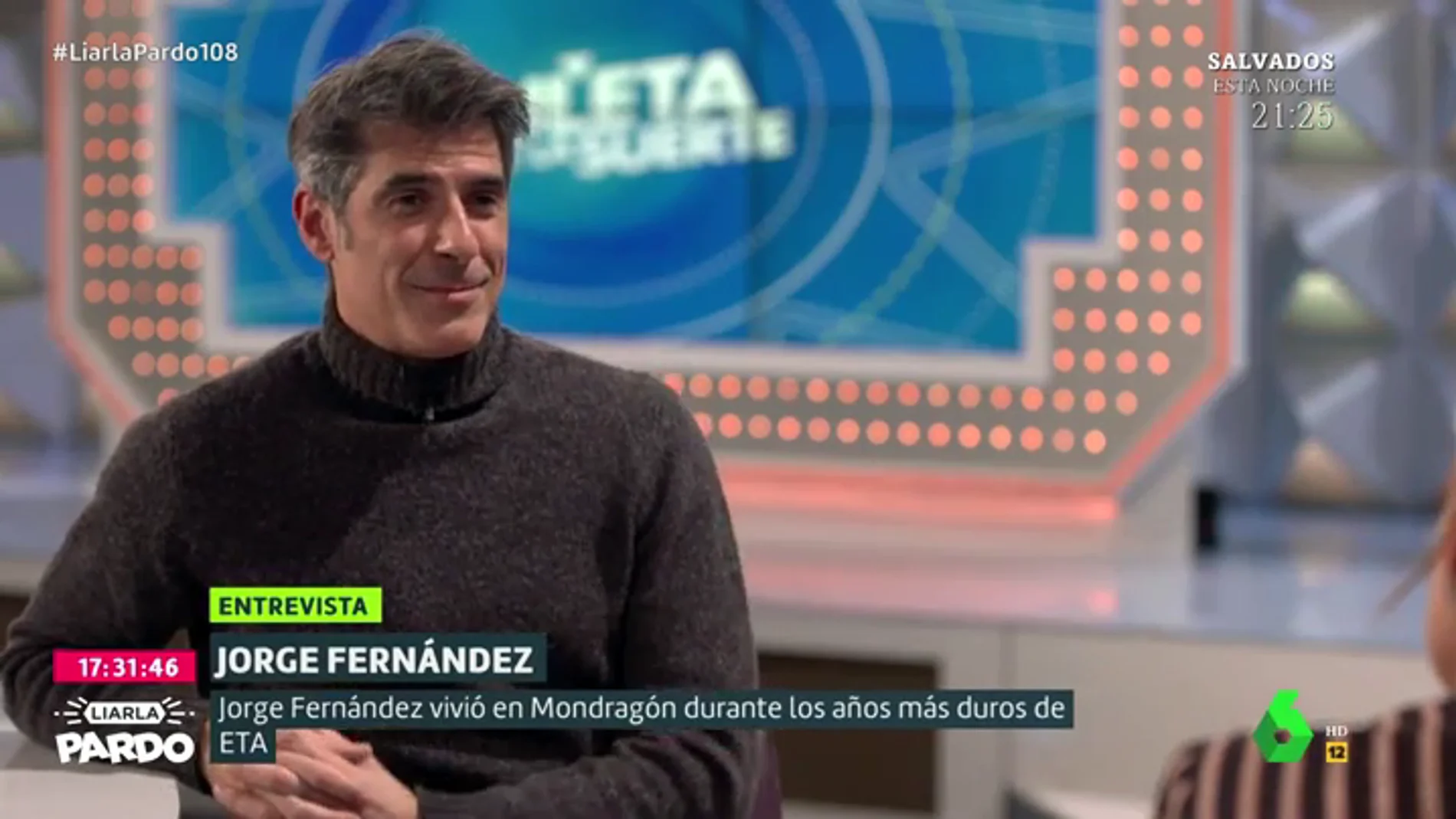 Jorge Fernández recuerda cómo vivió los años más duros de ETA: "Explotaron dos bombas debajo de mi casa"