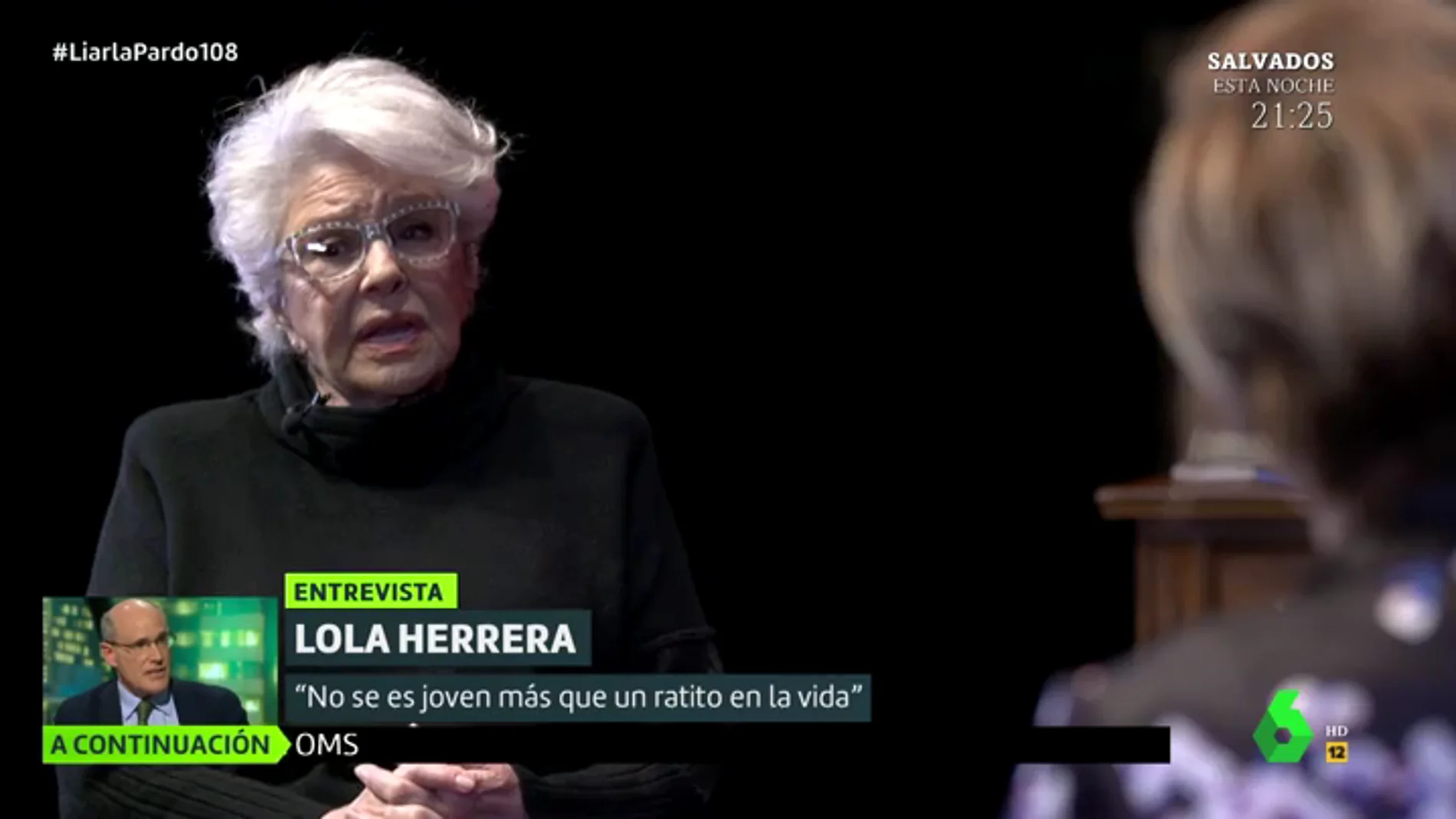 La reflexión de Lola Herrera sobre la etapa de la vejez: "Dice mucho de una sociedad donde la gente mayor sobra"