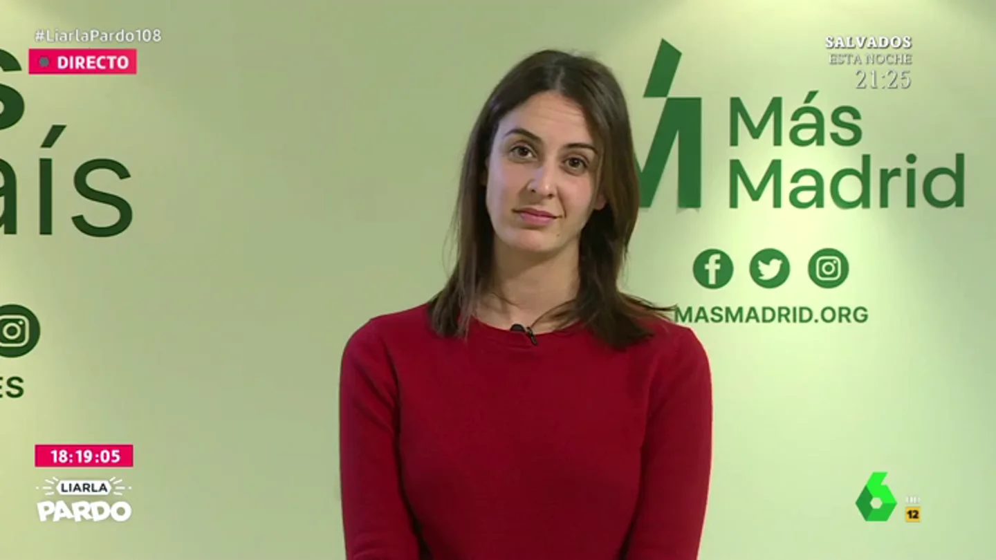 Rita Maestre carga contra el Gobierno por el precio de la luz y pide más restricciones en Madrid: "Las Zonas Básicas de Salud no sirven para nada en la práctica" Rita Maestre carga contra el Gobierno por el precio de la luz y pide más restricciones en Madrid: "Las Zonas Básicas de Salud no sirven para nada en la práctica"