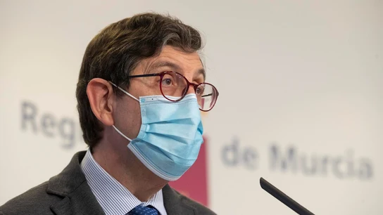 El consejero de Salud de la Comunidad de Murcia, Manuel Villegas. El consejero de Salud de la Comunidad de Murcia, Manuel Villegas.