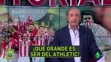 Pedrerol: "Amigos del Athletic, que siga la música"