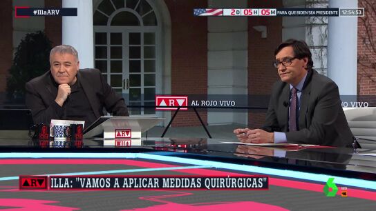 Salvador Illa, en Al Rojo Vivo