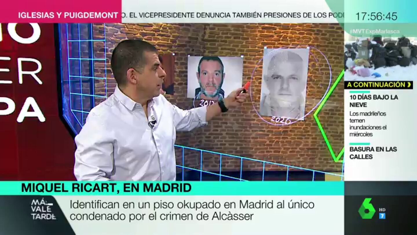 Este es el aspecto actual de Miguel Ricart, condenado por el crimen de Alc&agrave;sser
