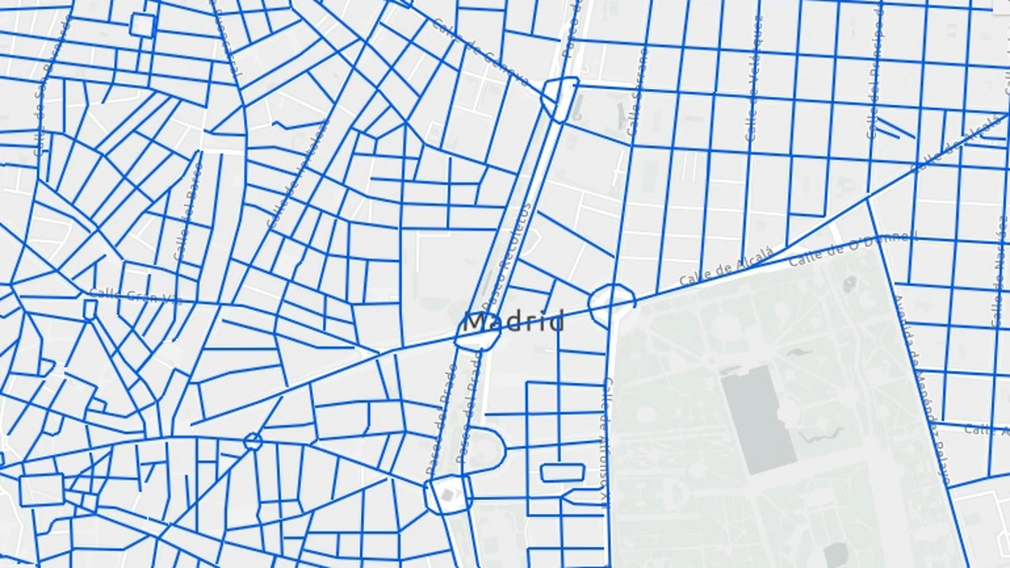 Estas son las calles de Madrid que están limpias de nieve Mapa de calles cortadas y calles limpias de nieve en Madrid hoy martes en tiempo real.