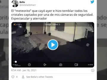 ¿Un meteorito? Captan una explosión que se sintió desde Galicia hasta Ávila ¿Un meteorito? Captan una explosión que se sintió desde Galicia hasta Ávila