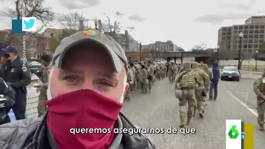 El chef José Andrés reparte alimentos entre los agentes que custodian el Capitolio ante la investidura de Biden El chef José Andrés reparte alimentos entre los agentes que custodian el Capitolio ante la investidura de Biden