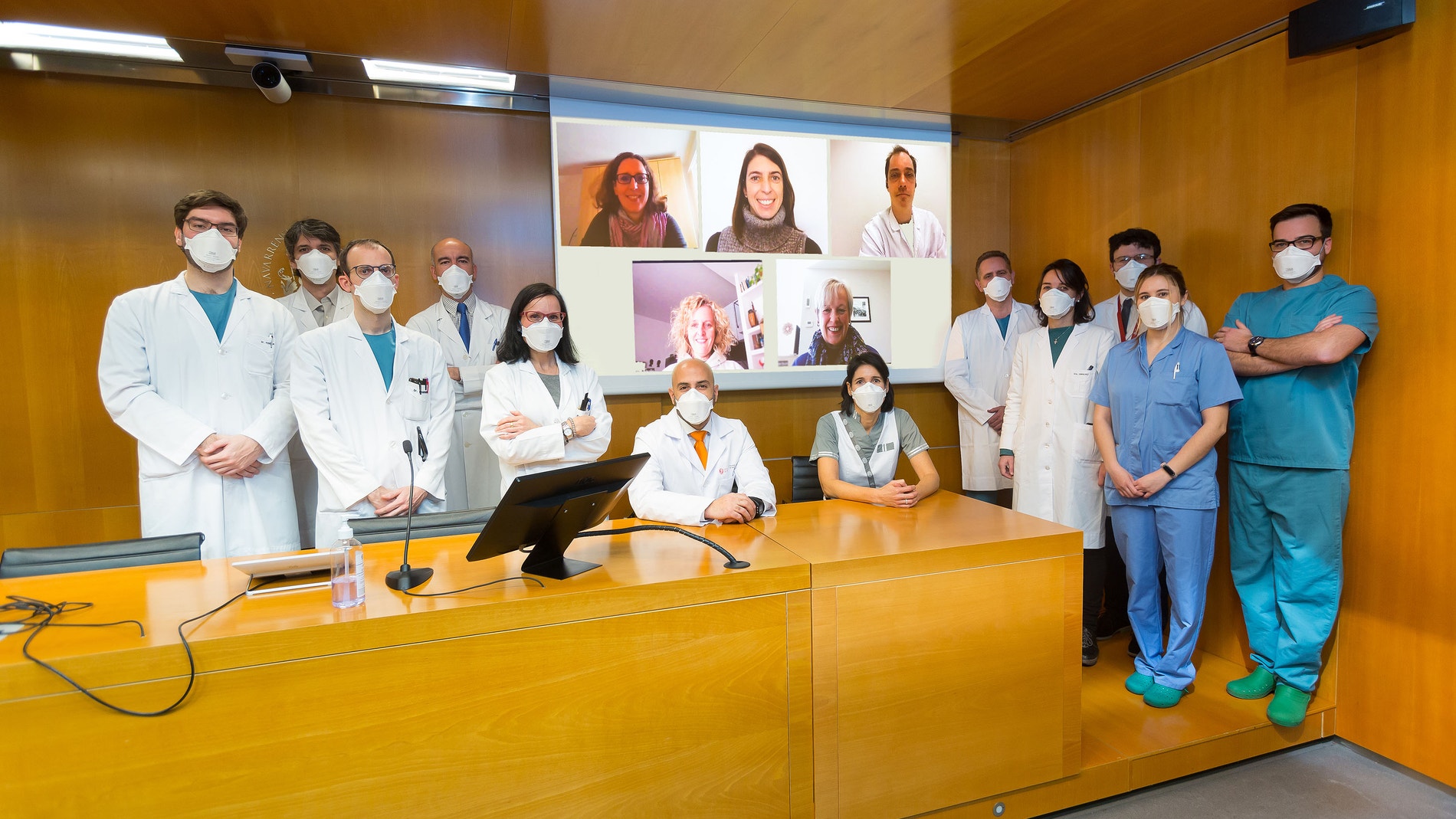 equipo del estudio Saint