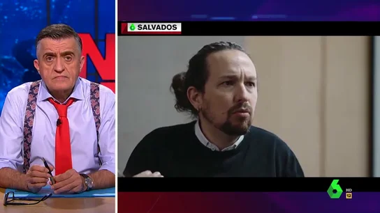 La reacción de Wyoming al escuchar a Iglesias comparar a Puigdemont con los exiliados del franquismo La reacción de Wyoming al escuchar a Iglesias comparar a Puigdemont con los exiliados del franquismo