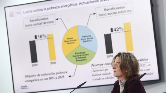 El precio de la luz en España será de los más bajos de Europa en 2022, según el Gobierno Teresa Ribera
