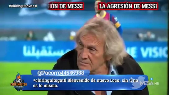 Gatti: "Si sancionan a Messi, el Barça va a mejorar" Gatti: "Si sancionan a Messi, el Barça va a mejorar"