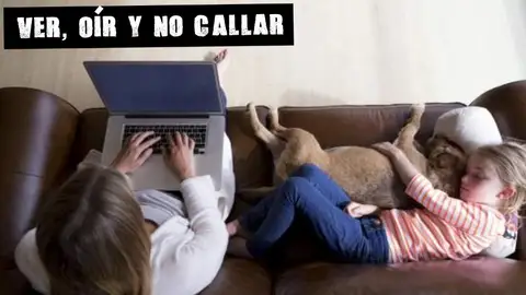 Teletrabajo e hijos (Archivo) Teletrabajo e hijos (Archivo)