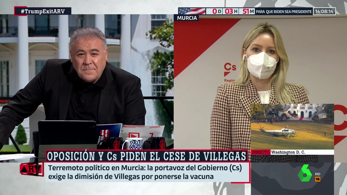 La portavoz del Gobierno de Murcia y líder de Cs en la Región, Ana Martínez Vidal La portavoz del Gobierno de Murcia y líder de Cs en la Región, Ana Martínez Vidal