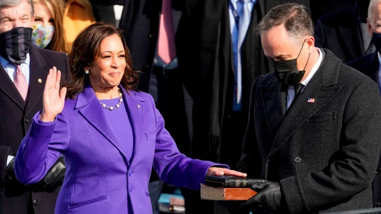 Juramento de Kamala Harris como vicepresidenta de EEUU Juramento de Kamala Harris como vicepresidenta de EEUU