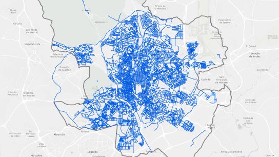 Calles limpias de nieve Madrid