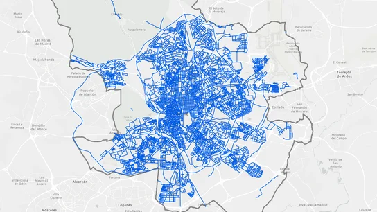 Consulta las calles de Madrid que están limpias de nieve Calles limpias de nieve Madrid