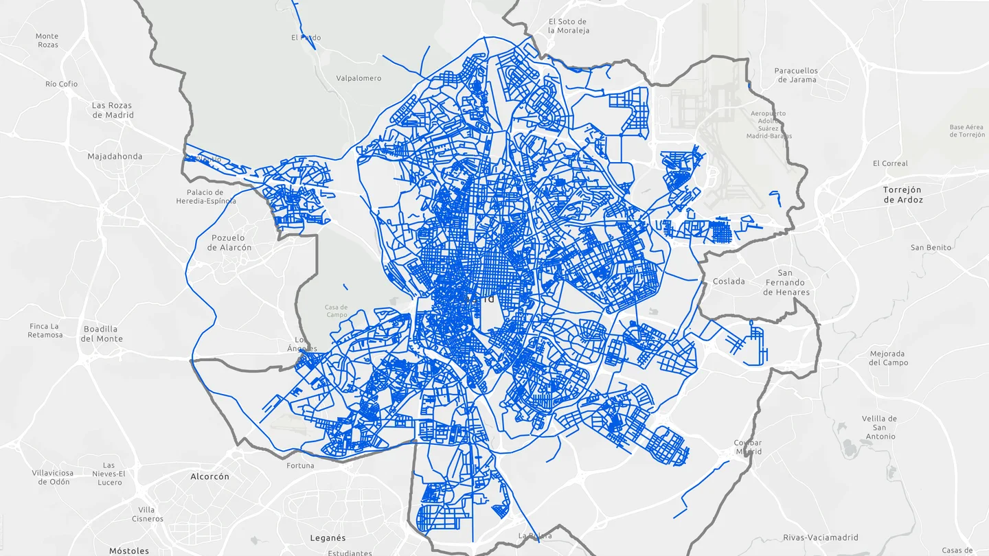 Consulta las calles de Madrid que están limpias de nieve Calles limpias de nieve Madrid