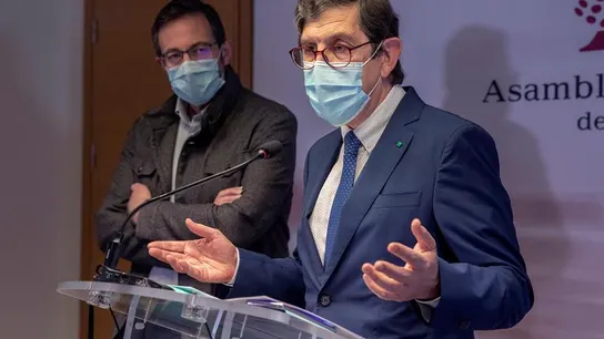 El consejero murciano de Sanidad, Manuel Villegas El consejero murciano de Sanidad, Manuel Villegas