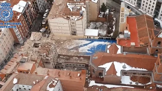 Imagen aérea del patio del colegio La Salle La Paloma, en Madrid Imagen aérea del patio del colegio La Salle La Paloma, en Madrid