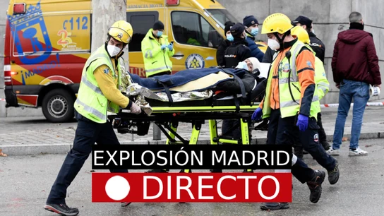 Explosión en Madrid de un edificio, última hora en directo Explosión en Madrid de un edificio, última hora en directo