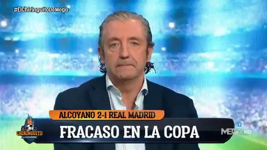Pedrerol protagoniza el silencio más tenso de la historia de 'El Chiringuito' Pedrerol protagoniza el silencio más tenso de la historia de 'El Chiringuito'
