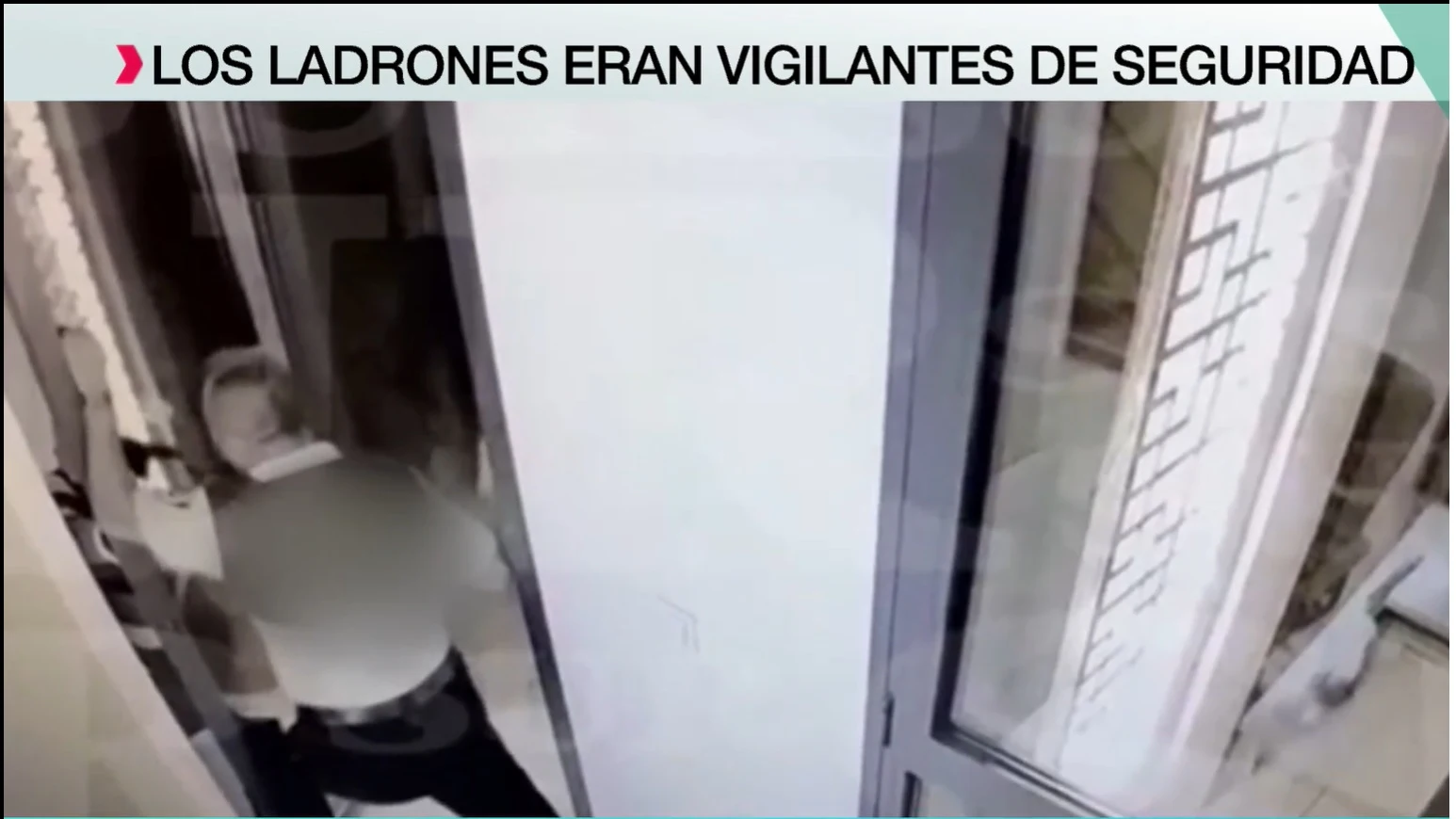 Tres vigilantes de seguridad se convierten en ladrones