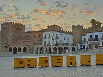 Plaza Mayor de Cáceres Plaza Mayor de Cáceres