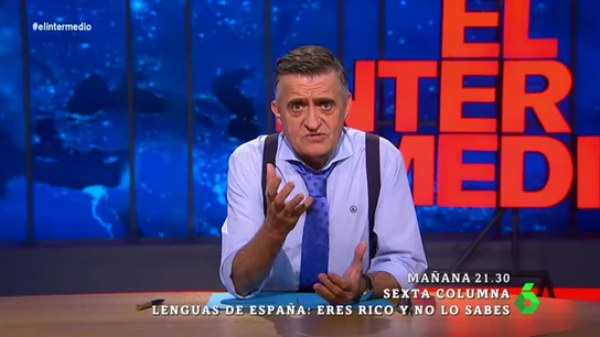 La reacción de Wyoming tras el "mal rato" del consejero de Sanidad de Murcia tras ser vacunado "obligado" La reacción de Wyoming tras el "mal rato" del consejero de Sanidad de Murcia tras ser vacunado "obligado"