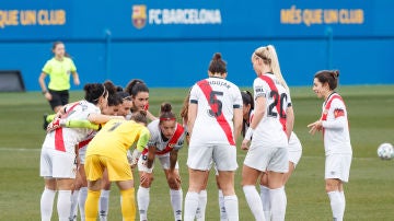 Jugadoras del Rayo femenino