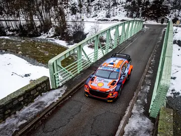 Ott Tänak es el primer líder en Monte-Carlo Ott Tänak es el primer líder en Monte-Carlo