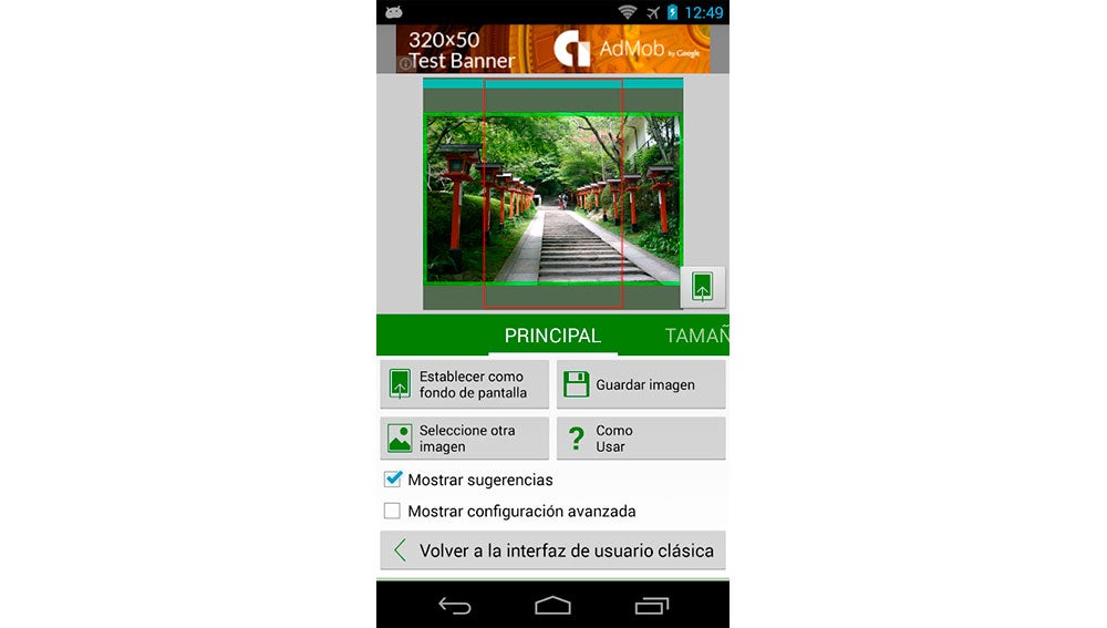 Adaptando el fondo de pantalla