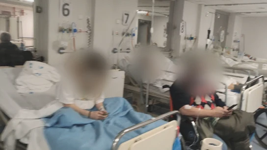 Las Urgencias del Hospital de La Paz, colapsadas Las Urgencias del Hospital de La Paz, colapsadas