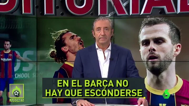 Pedrerol: "Ayer Messi no estaba en el campo, y Griezmann tampoco"