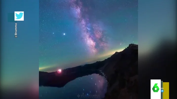 El time-lapse no apto para terraplanistas: así es la impactante rotación de la Tierra vista desde un mismo punto