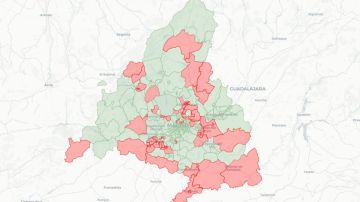 Consulta el mapa de las restricciones de movilidad en la Comunidad de Madrid (22-01-2021)
