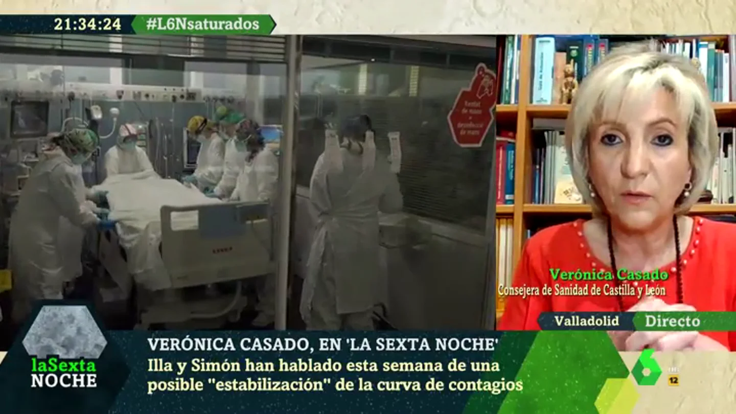 Verónica Casado, consejera de Sanidad de Castilla y León Verónica Casado, consejera de Sanidad de Castilla y León