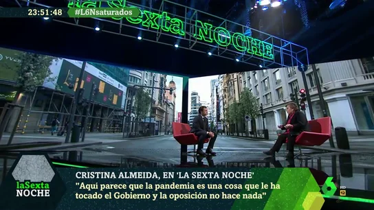 La crítica de Almeida a la oposición en pandemia: "Con tal de fastidiar al Gobierno nos fastidian a todos" La crítica de Almeida a la oposición en pandemia: "Con tal de fastidiar al Gobierno nos fastidian a todos"