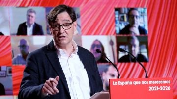 Salvador Illa, candidato del PSC en las elecciones de Cataluña 2021