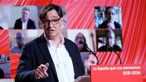 Salvador Illa, candidato del PSC en las elecciones de Cataluña 2021 Salvador Illa, candidato del PSC en las elecciones de Cataluña 2021