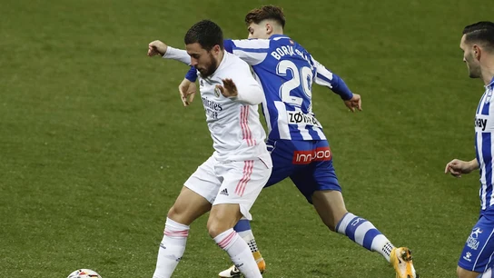 Hazard, ante el Alavés Hazard, ante el Alavés