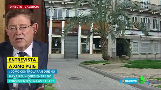 Ximo Puig en El Objetivo Ximo Puig en El Objetivo