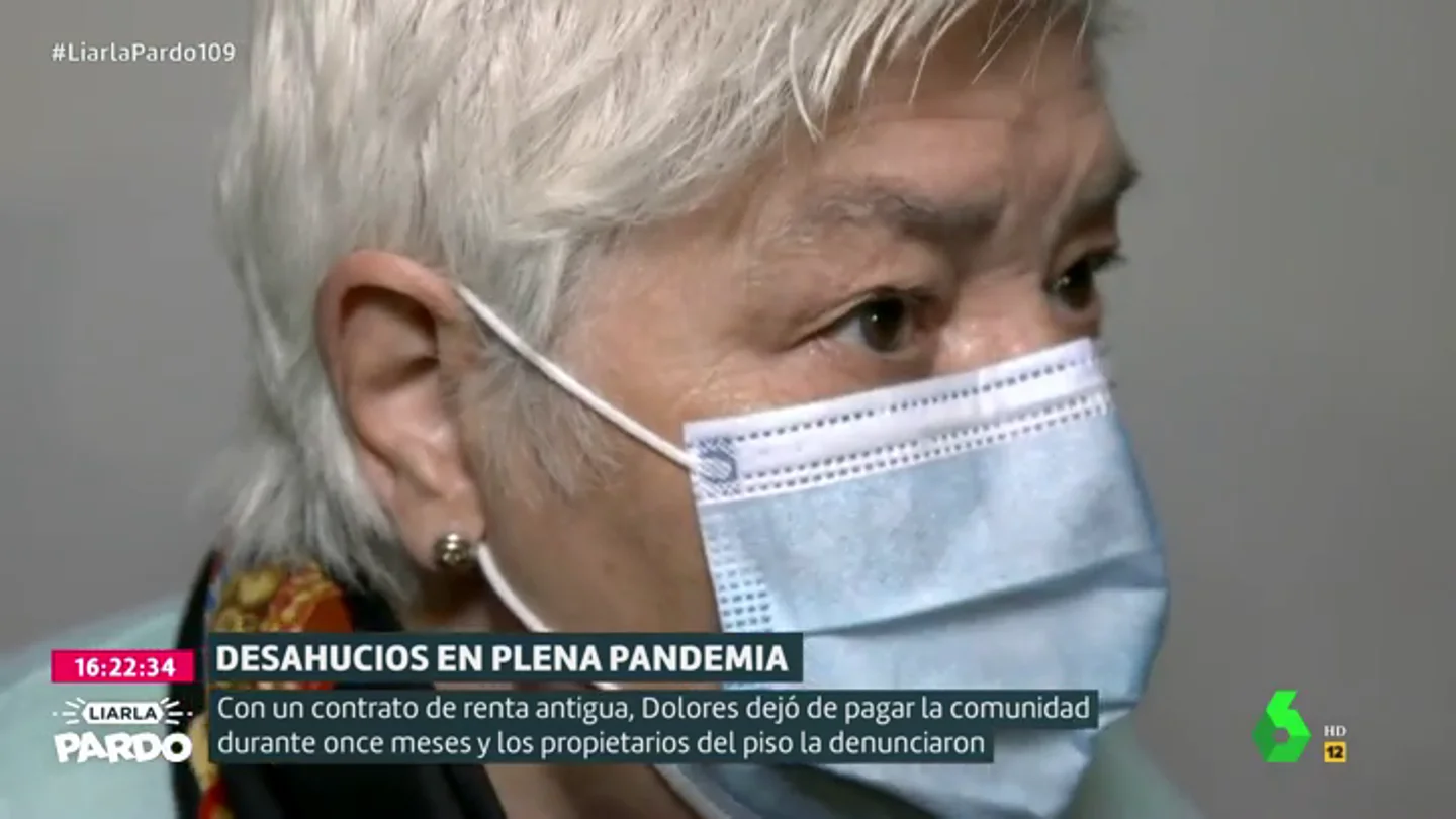 El grito de auxilio de Dolores: historia de un nuevo intento de desahucio en pandemia El grito de auxilio de Dolores: historia de un nuevo intento de desahucio en pandemia