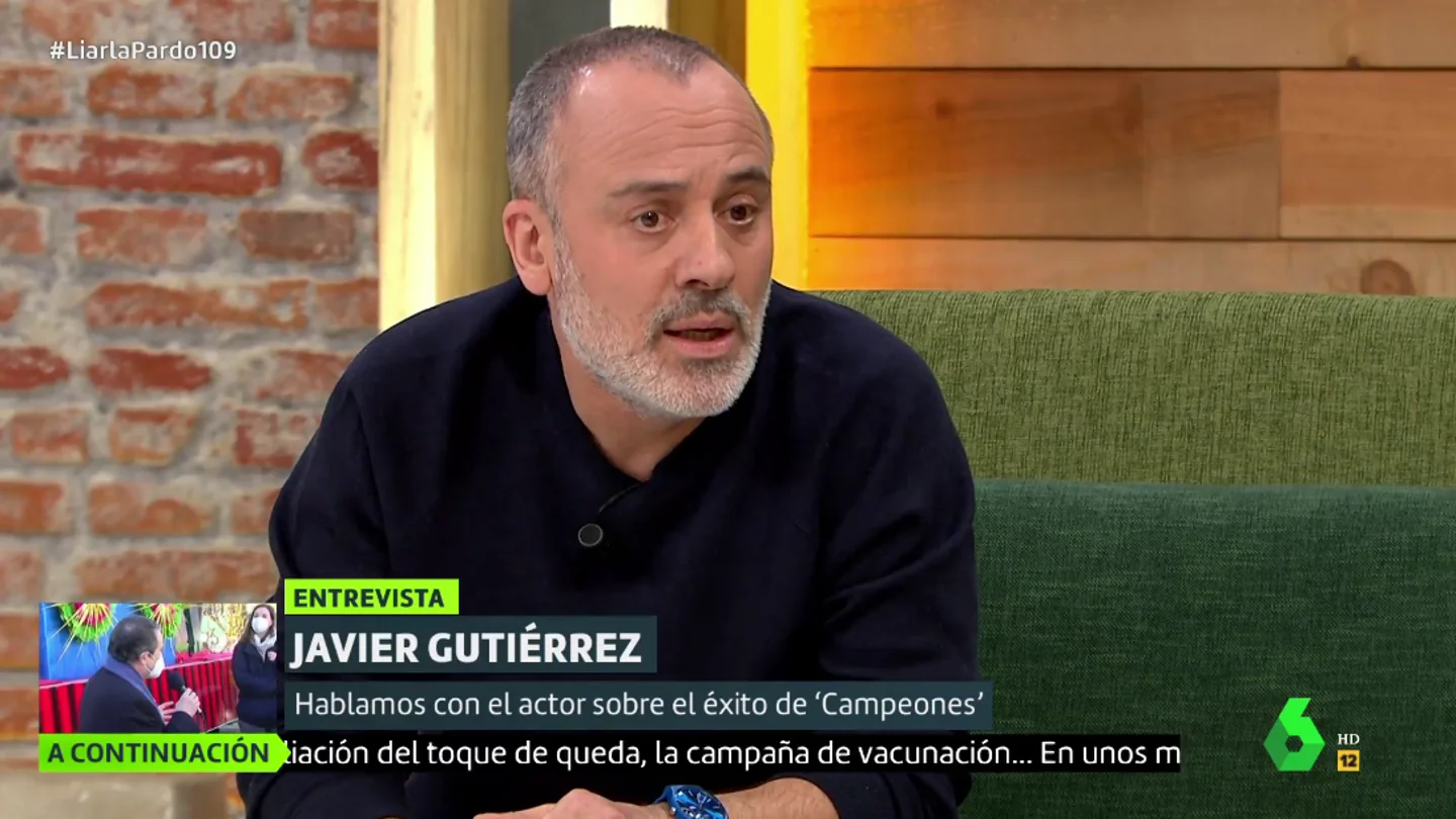 Javier Gutiérrez, en Liarla Pardo Javier Gutiérrez, en Liarla Pardo