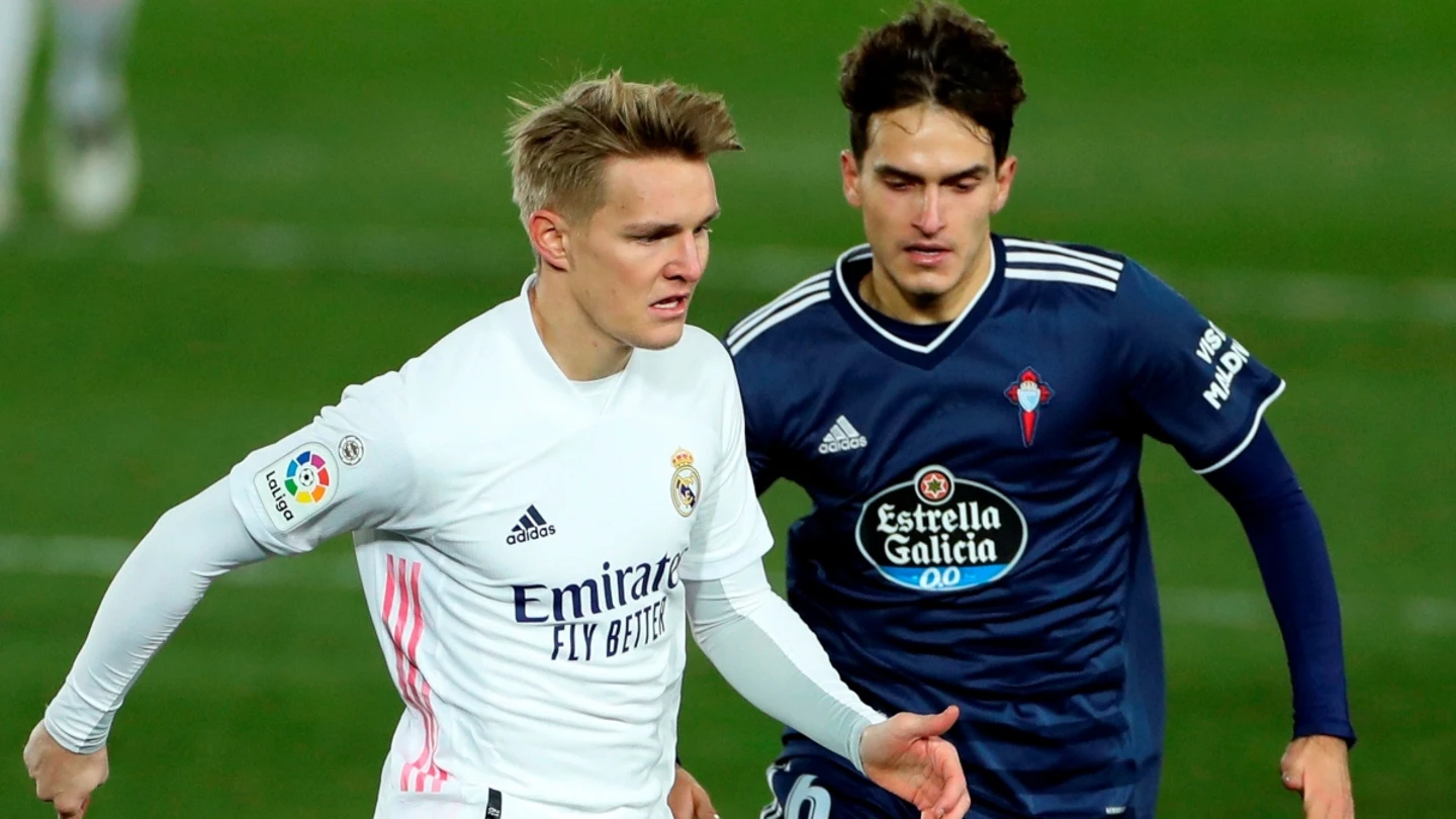 Odegaard, con Denis Suárez Odegaard, con Denis Suárez