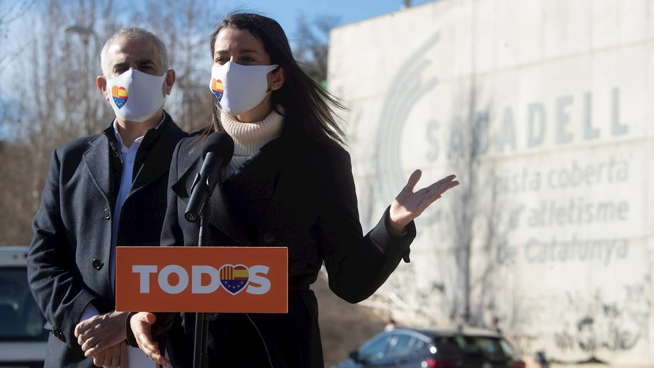 Inés Arrimadas con Carlos Carrizosa