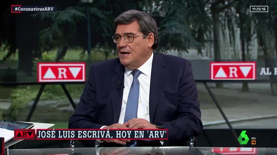 El ministro Escrivá en Al Rojo Vivo El ministro Escrivá en Al Rojo Vivo