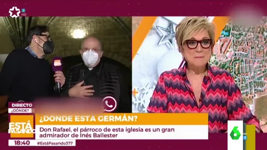 La cómica reacción de un reportero cuando el párroco desvela por error el nombre de la localidad: "El secreto de confesión lo llevará mejor" La cómica reacción de un reportero cuando el párroco desvela por error el nombre de la localidad: "El secreto de confesión lo llevará mejor"